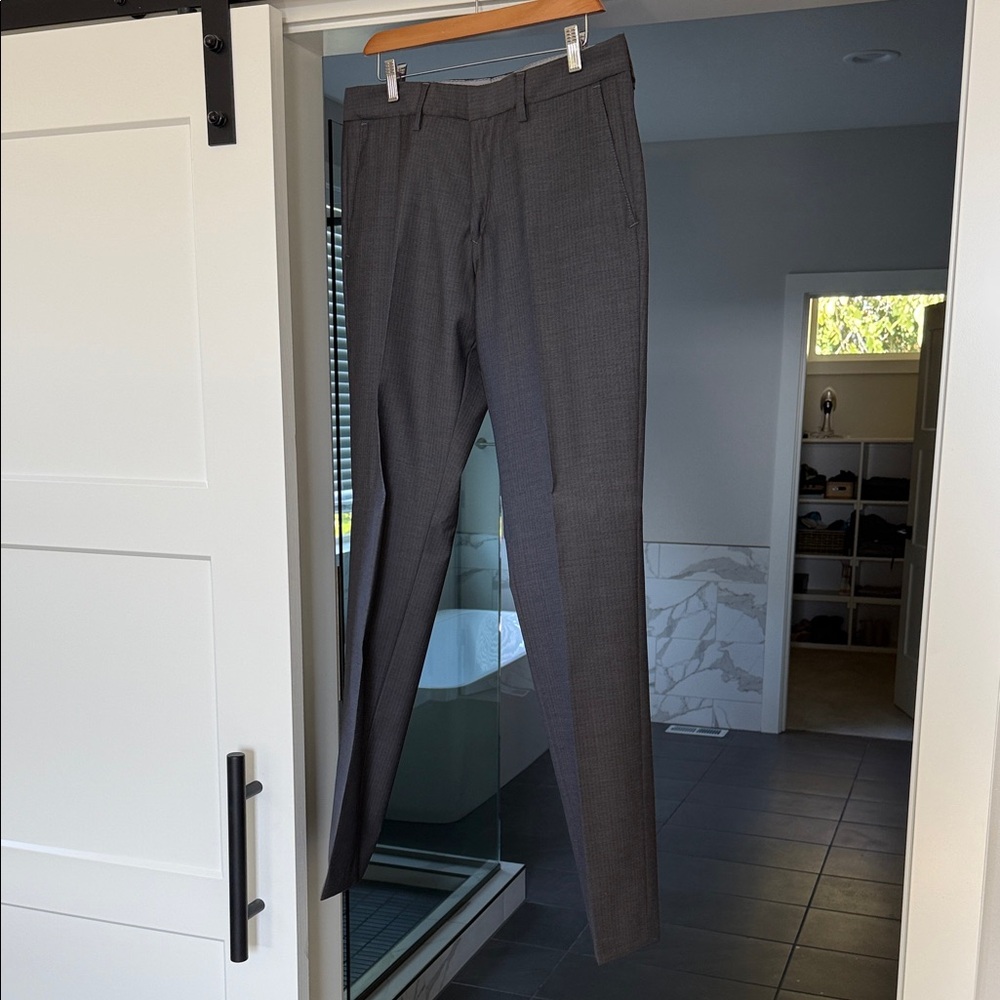 Hugo Boss Charcoal Dress Pants